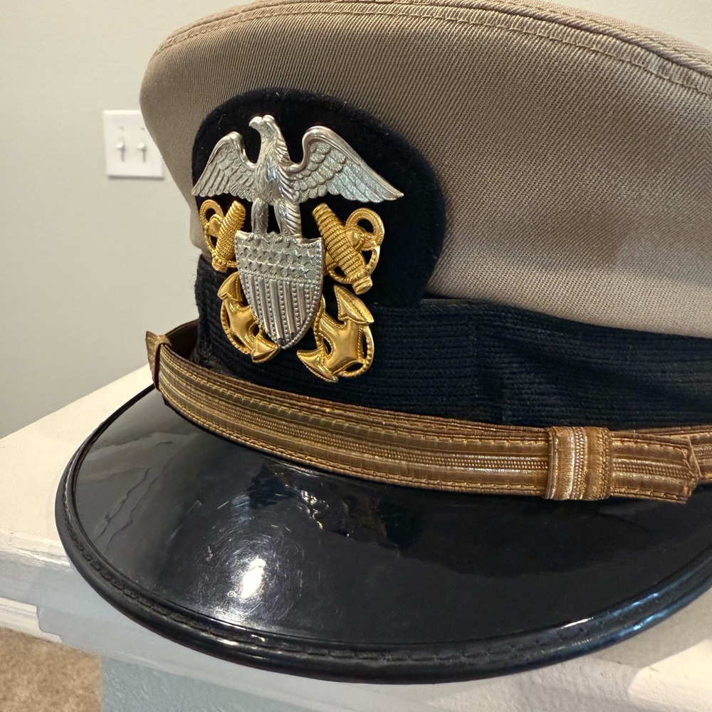 Vintage WWII Navy Officers Cap
